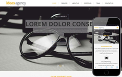 Ideas Agency Portfolio Flat Bootstrap Responsive web template