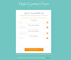 Flash Contact Form Responsive Widget Template