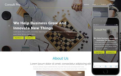 Consult Pro Corporate Category Bootstrap Responsive Web Template