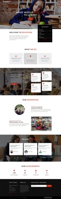 Subject an Education Category Bootstrap Responsive Web Template