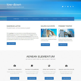 LowDown: CSS Templates | TEMPLATED