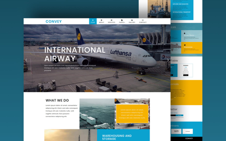 Convey Transportation Category Bootstrap Responsive Web Template