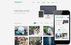 Freelancer Plus a Corporate Multipurpose Flat Bootstrap Responsive Web Template