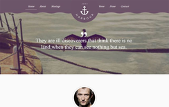 Harbour a Flat Portfolio Responsive Web Template