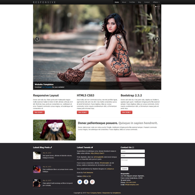 Responsive Template