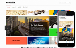 Gridzilla Corporate Multipurpose Flat Bootstrap Responsive Web Template