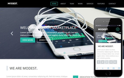 Modest a Singlepage Portfolio Flat Bootstrap Responsive Web Template