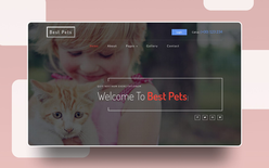 Best Pets an Animals Category Bootstrap Responsive Web Template