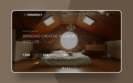 Inwardly Interior Category Bootstrap Responsive Web Template