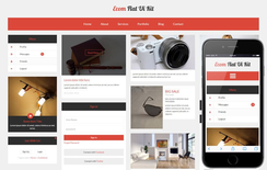 Ecom UI Kit a Flat Bootstrap Responsive Web Template
