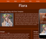 Flora Free Blogging Website and Mobile Template