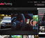 Auto Tuning automobile Mobile Website Template