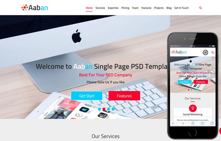 Aaban a Corporate Business Flat Bootstrap Responsive Web Template