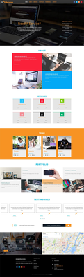 E Services Business Category Bootstrap Responsive Web Template