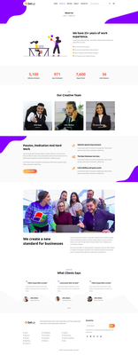 Setup Website Template