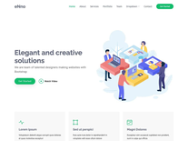 eNno - Simple Bootstrap Landing Page Template | BootstrapMade