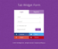 Tab Widget Form Responsive Widget Template