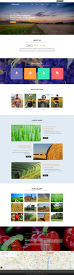 In Harvest an Agriculture Category Flat Bootstrap Responsive Web Template