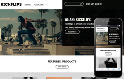 Kick Flips a Sports Category Flat Bootstrap Responsive Web Template