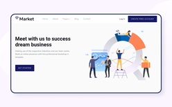 Market Website Template