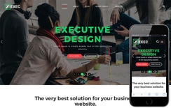 Exec a Corporate Category Bootstrap Responsive Web Template