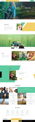 Agro Crop Agriculture Category Bootstrap Responsive Web Template.