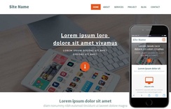 SiteName a Corporate Portfolio Flat Bootstrap Responsive web template