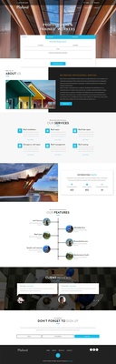 Plafond an Exterior Category Bootstrap Responsive Web Template