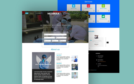 Medibulk Medical Category Bootstrap Responsive Web Template