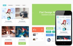 Colorz UI KIT Flat Responsive web template