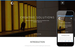 Creative Solutions a Corporate Category Bootstrap Responsive Web Template