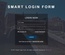 Smart Login Form Responsive Widget Template