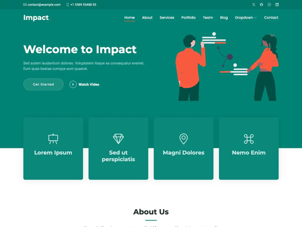 Impact - Bootstrap Business Website Template | BootstrapMade