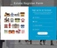 Estate Register Form Flat Responsive Widget Template