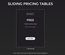 Sliding Pricing Tables a Flat Responsive Widget Template