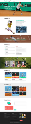 Tennis Hub Sports Category Flat Bootstrap Responsive Web Template