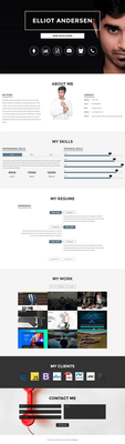 Opulent a Personal Category Bootstrap Responsive Web Template