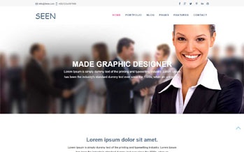 Orion a Corporate Portfolio Flat Bootstrap Responsive web template