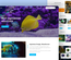 Aquarium a website template for aquarium shops