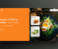 Bistros a website template for hotels and restaurants