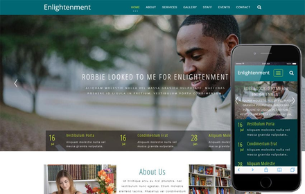 Enlightenment Educational Category Bootstrap Responsive Web Template