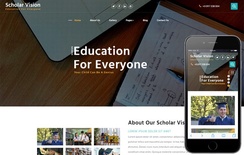 Scholar Vision an Education Category Bootstrap Responsive Web Template