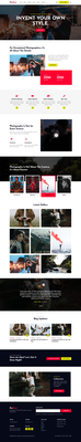 PixShot a photography website template