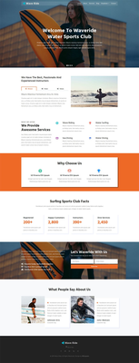 Wave Ride a Sports Category Bootstrap Responsive Web Template