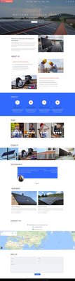 Solar Energy – Industrial Solar Website Template