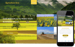 Agriculture Firm a Agriculture Category Flat Bootstrap Responsive Web Template