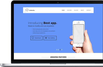 Fluid App a Mobile App based Flat Bootstrap Responsive Web Template