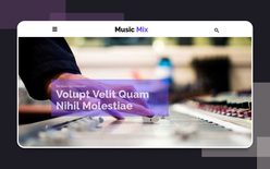 Music Mix a Entertainment Category Flat Bootstrap Responsive web template