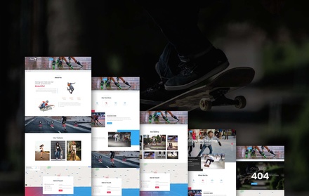 Skater a Sports Category Bootstrap Responsive Web Template