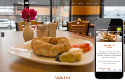 Veg Mores a Restaurant Category Bootstrap Responsive Web Template